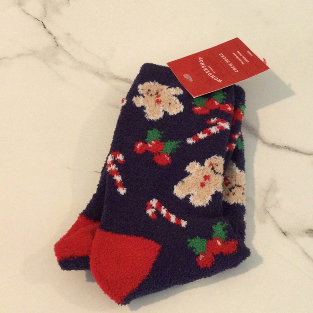 NWT wondershop Christmas crew socks
